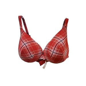 Cacique Bra‎ Womens Plus Sz 38DDD Lightly Lined T-Shirt Underwire Adjustable